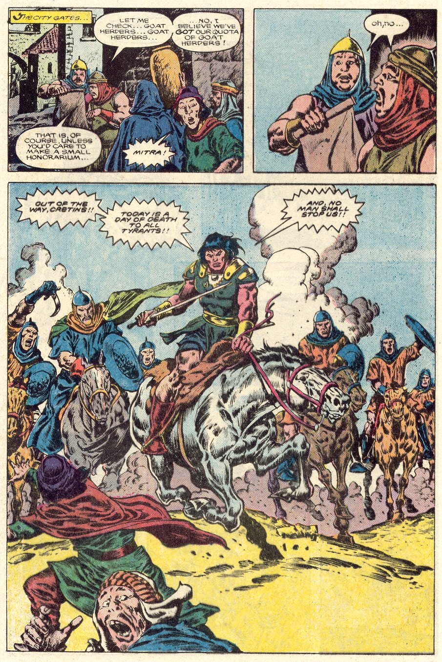 Read online Conan the Barbarian (1970) comic -  Issue #184 - 11