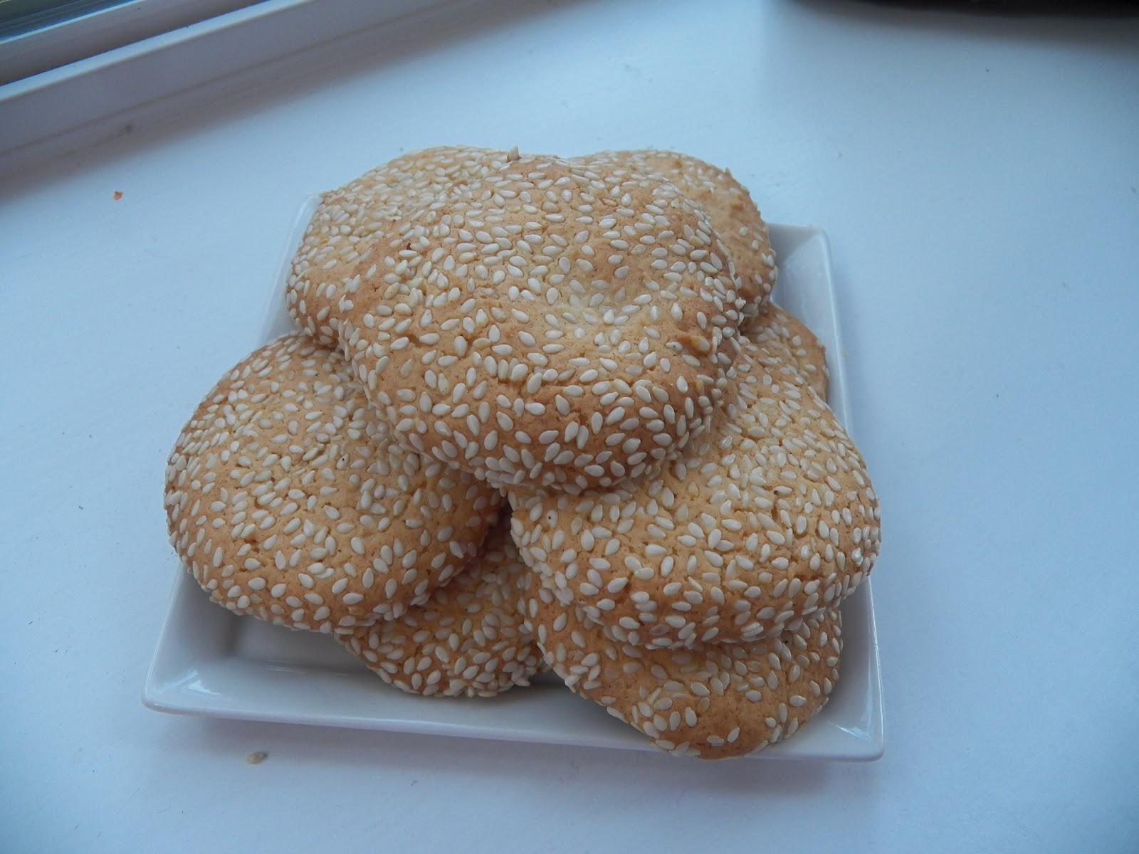 Secret Recipe Club Sesame Seed Cookies Sid's Sea Palm Cooking