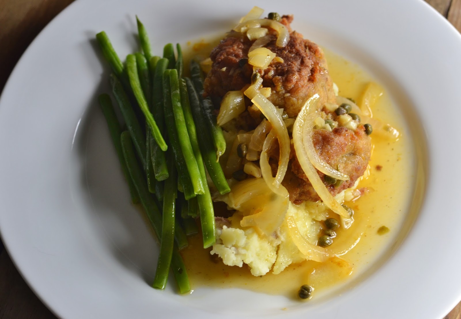Seitan Piccata with Garlic Mashed Vegan Magic Time