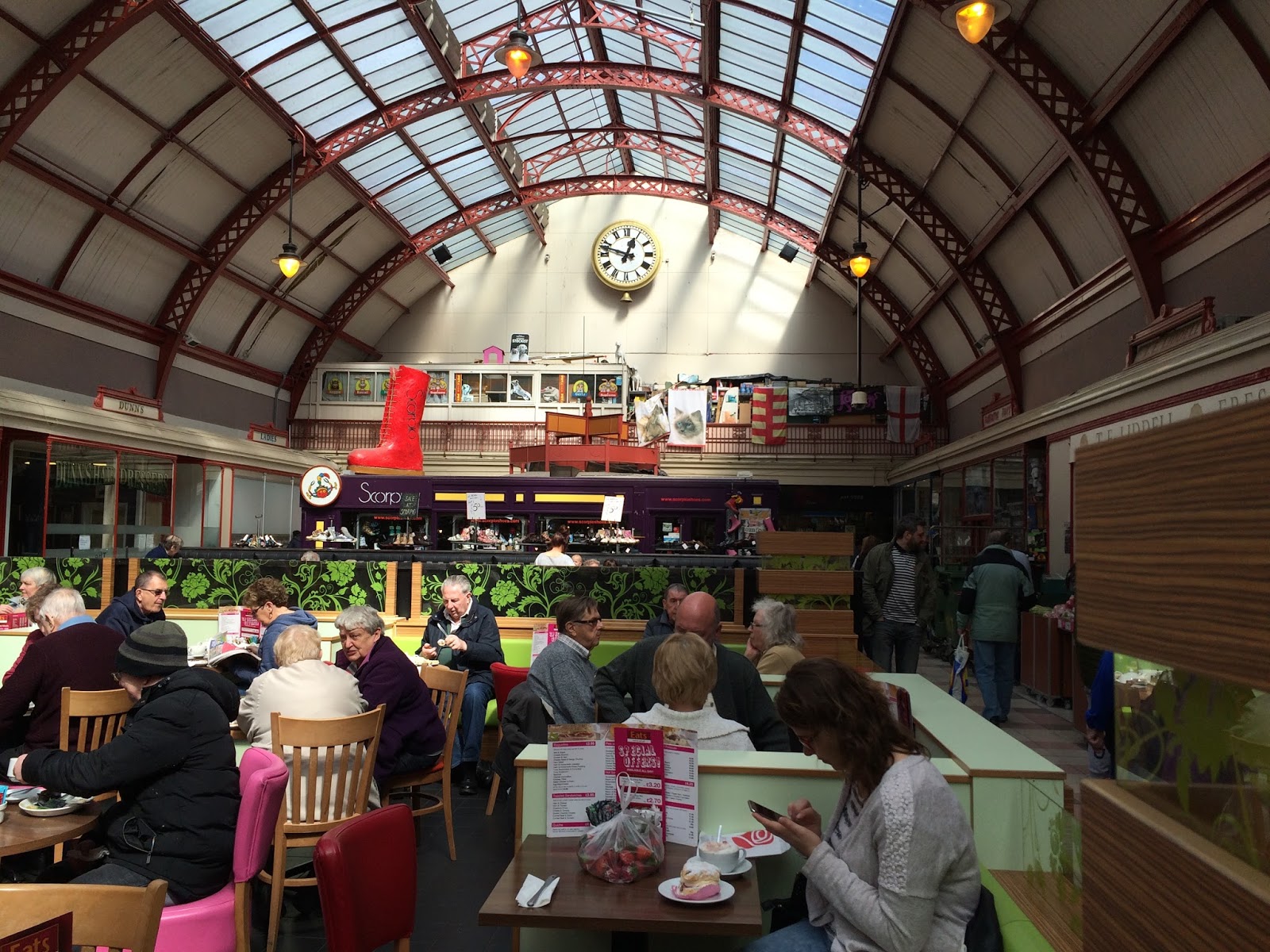 Helen McCookerybook The Grainger Market, Newcastle