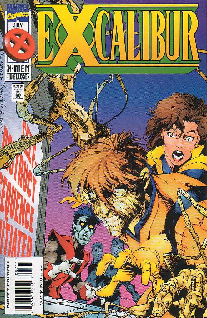 Read online Excalibur (1988) comic -  Issue #87 - 1