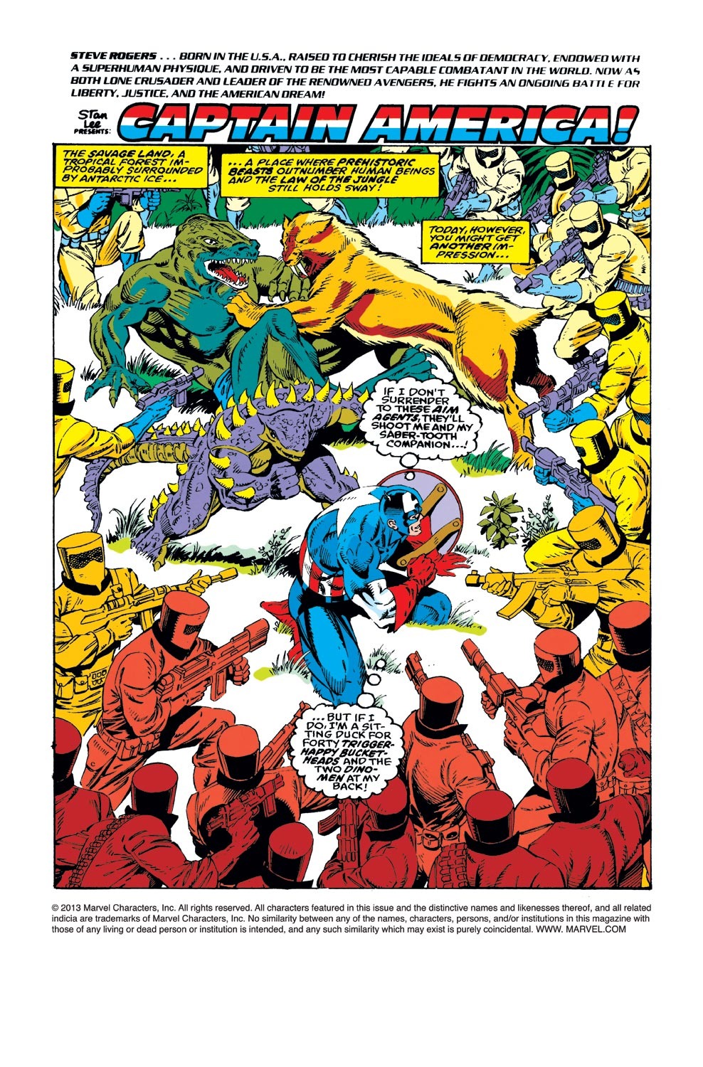 Read online Captain America (1968) comic -  Issue #416 - 2