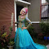 Baju Kebaya Warna Biru Tosca Cocok Dengan Hijab Warna
