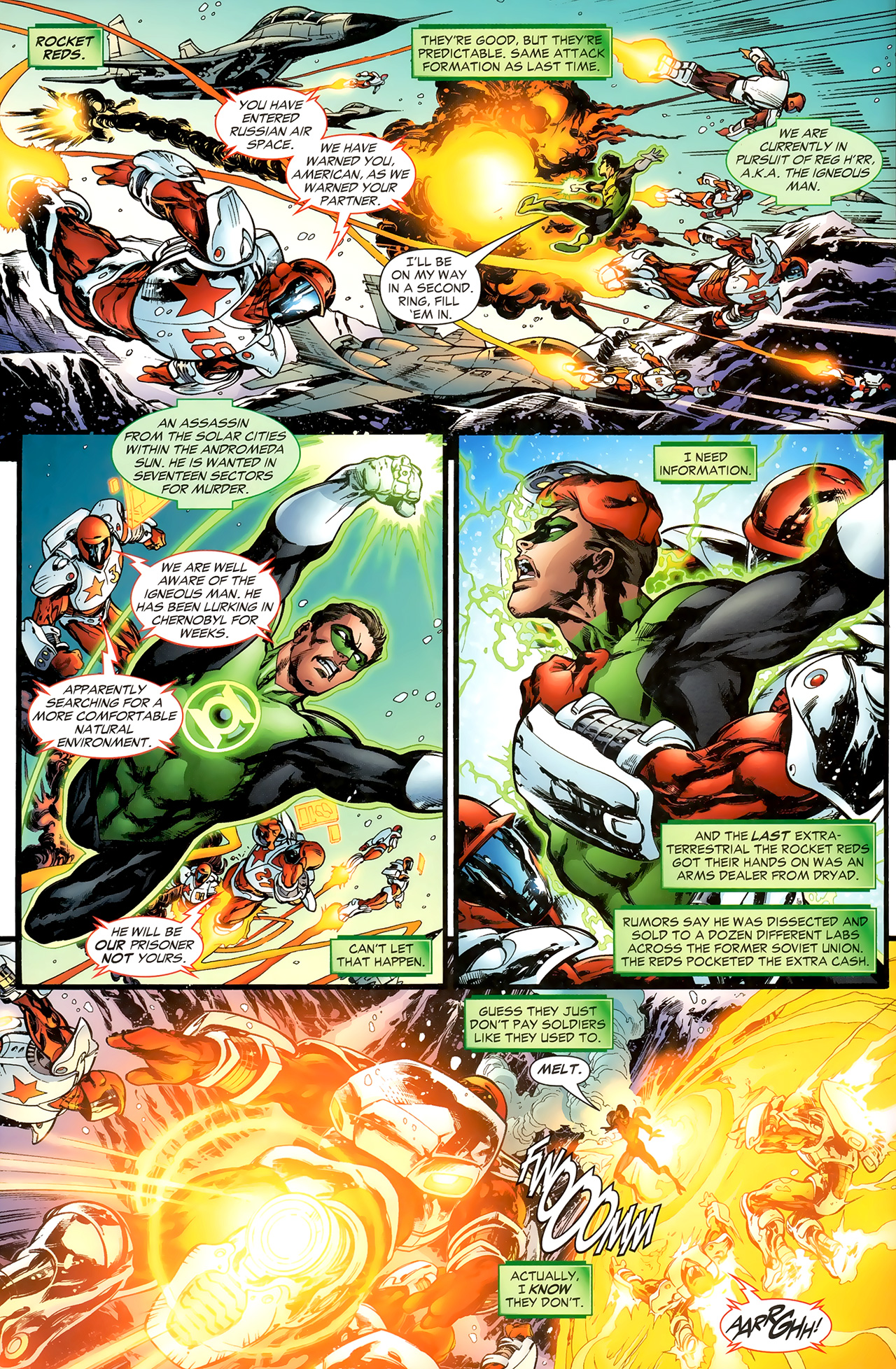 Read online Green Lantern (2005) comic -  Issue #10 - 4