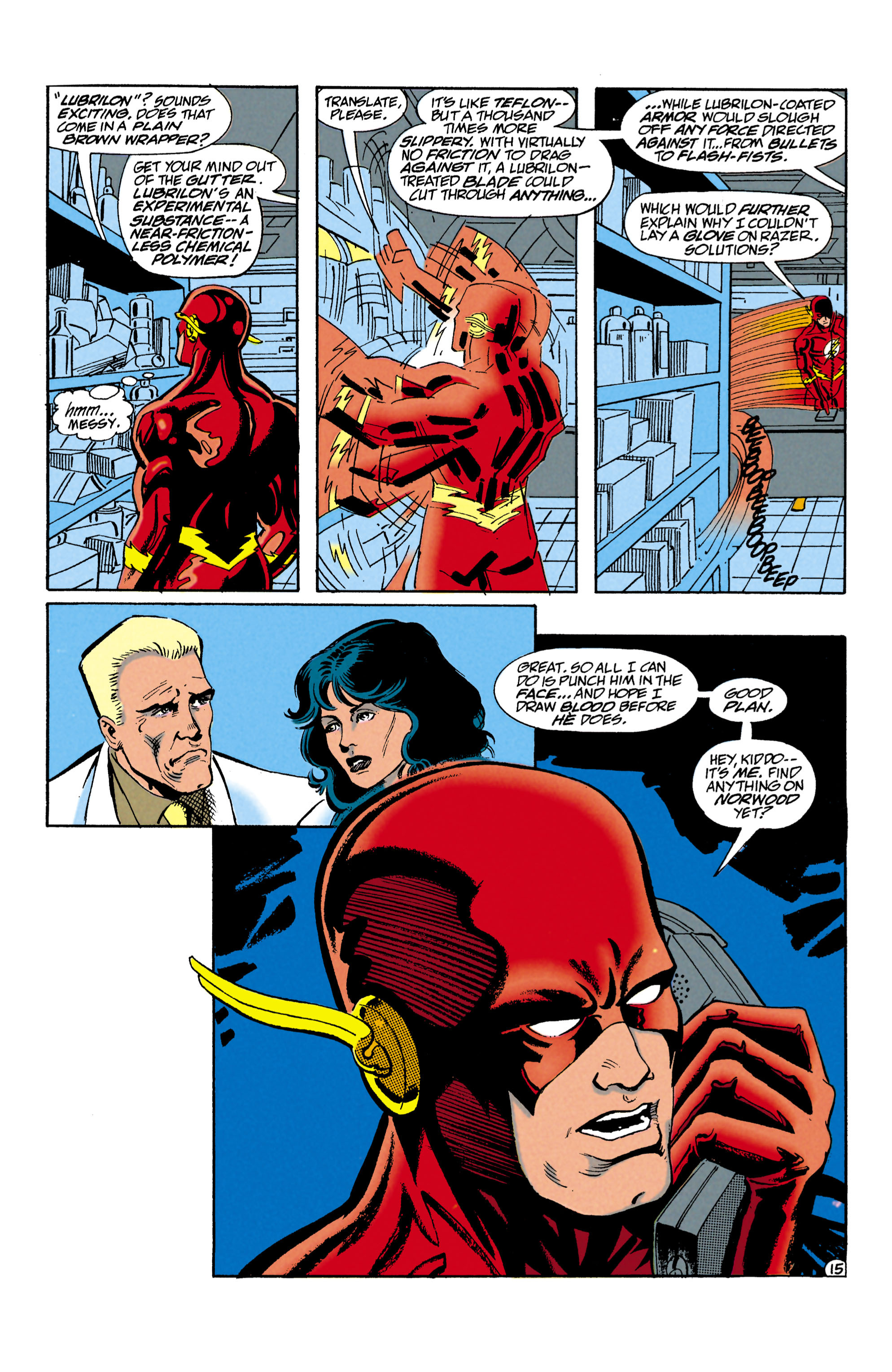 Read online The Flash (1987) comic -  Issue #84 - 16