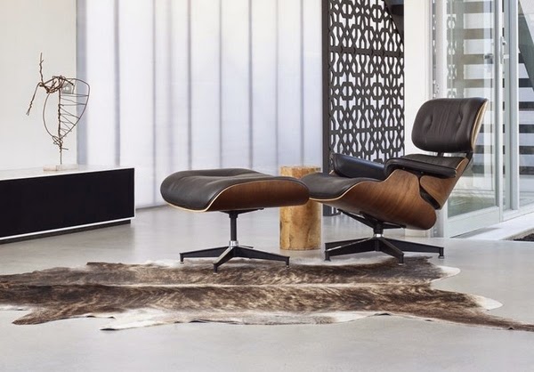 The Eames lounge chair