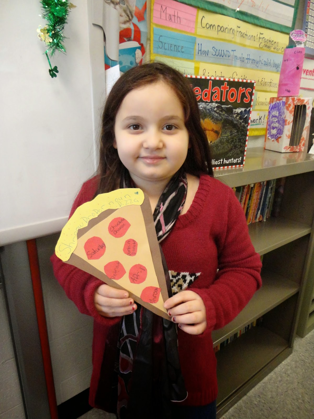 Mrs. Callaghan's Classroom Proper Noun Pizza Activity