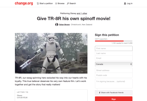 Star Wars Parody Hub: Star Wars The Force Awakens: TR-8R! The Story of the Most Feared Stormtrooper
