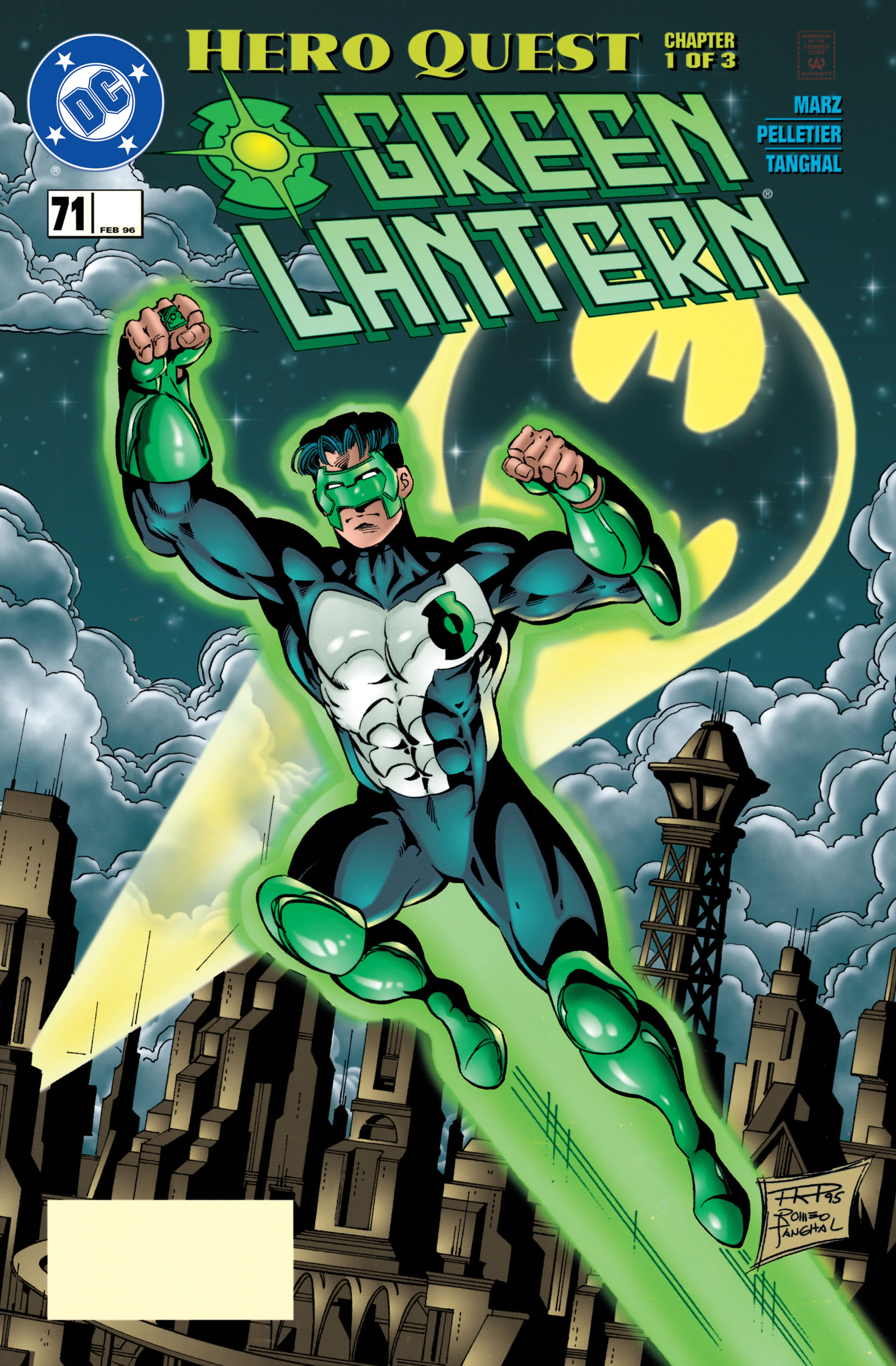 Read online Green Lantern (1990) comic -  Issue #71 - 1