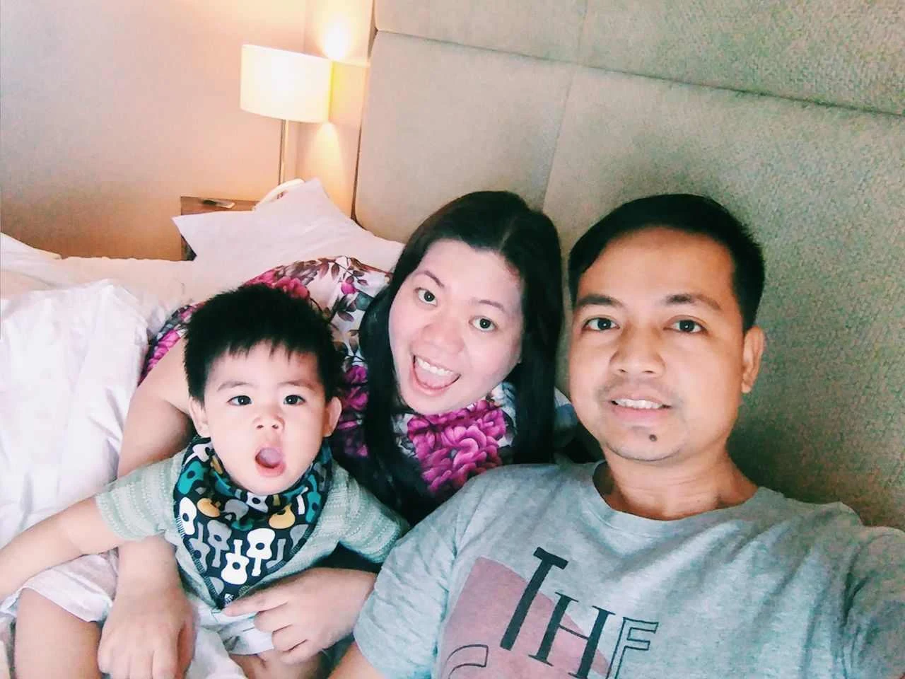 Family staycation in Acacia Hotel