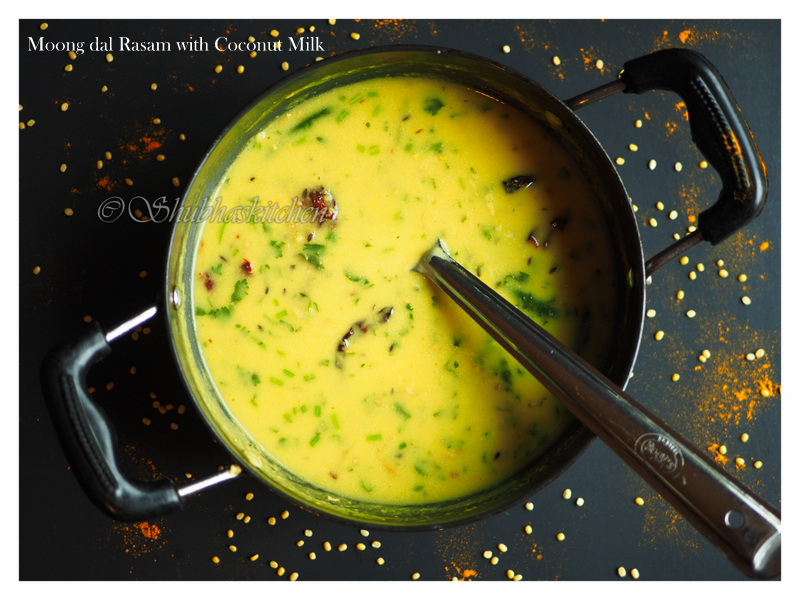 Meri Rasoi Moong Dal and Coconut Milk Rasam