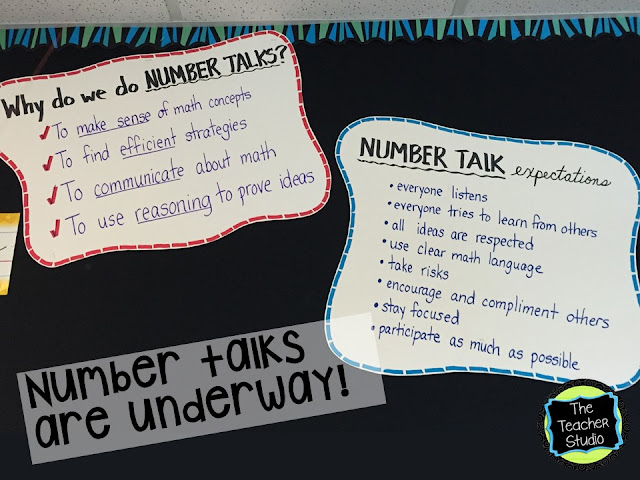 Getting ready for back to school is so important--and setting a culture and climate for learning is just as important! See the anchor charts I use to set expectations, help students work cooperatively, use number talks, pick "just right" books, and learn the standards for mathematical practice. First week of school lesson plans and activities