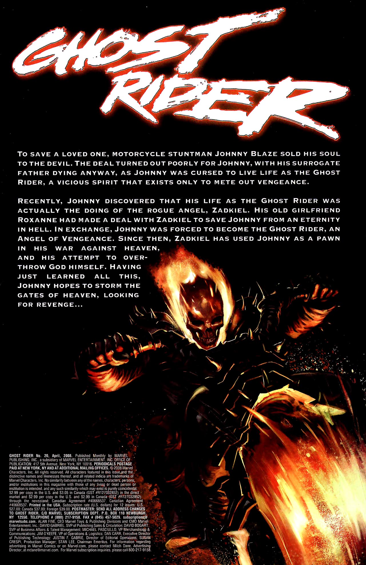 Read online Ghost Rider (2006) comic -  Issue #20 - 2