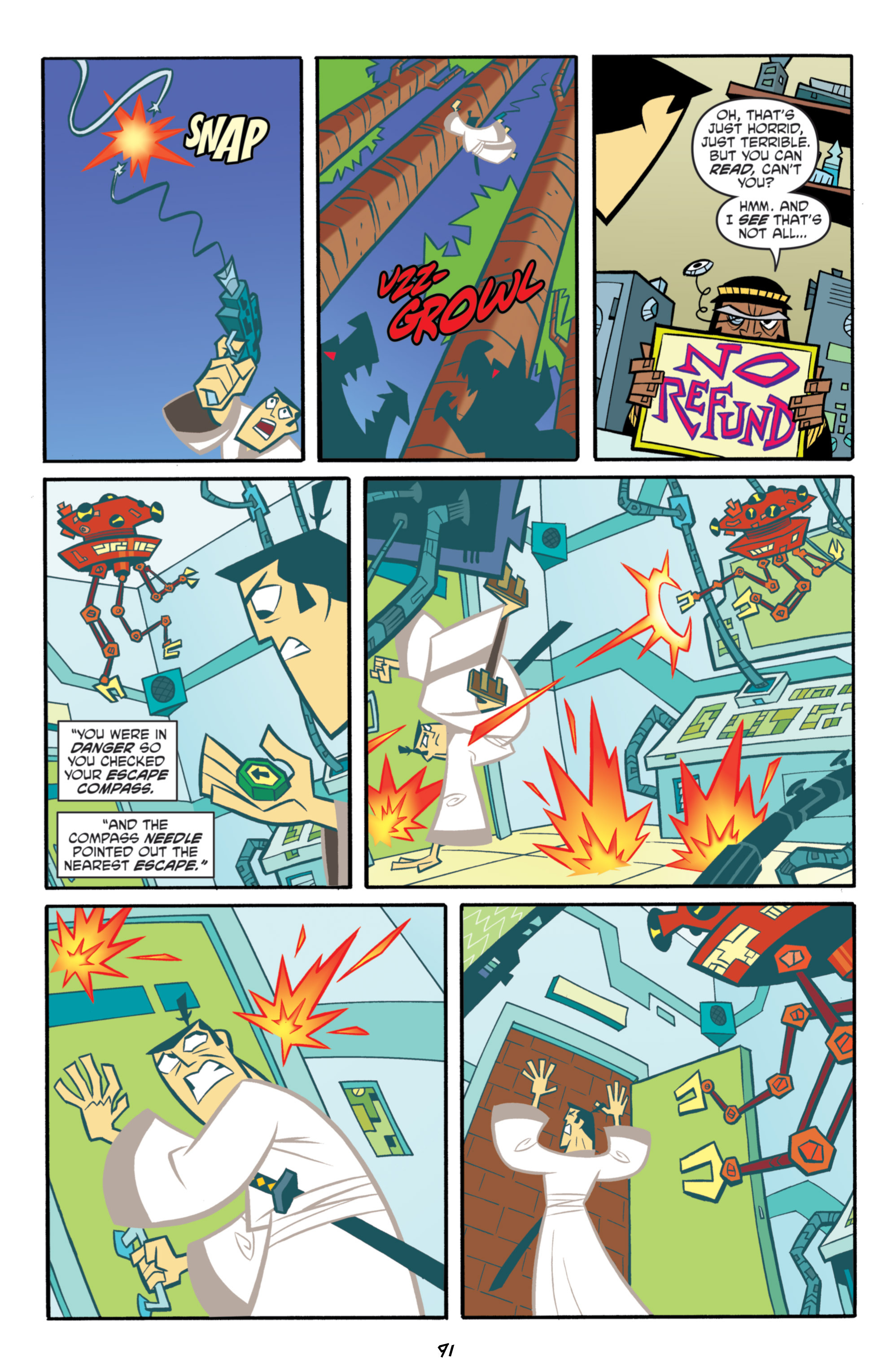 Read online Samurai Jack Classics comic -  Issue # TPB 2 - 92