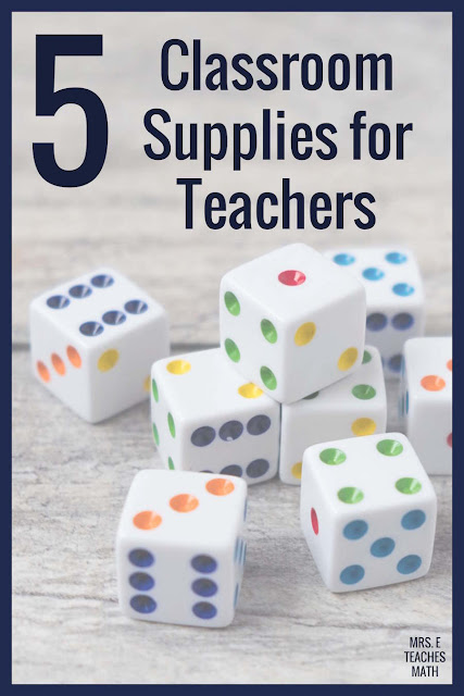 This list of must have classroom supplies for teachers is everything you need!  I love having everything on hand for games and activities.   Organizing all of the needed supplies is important too.