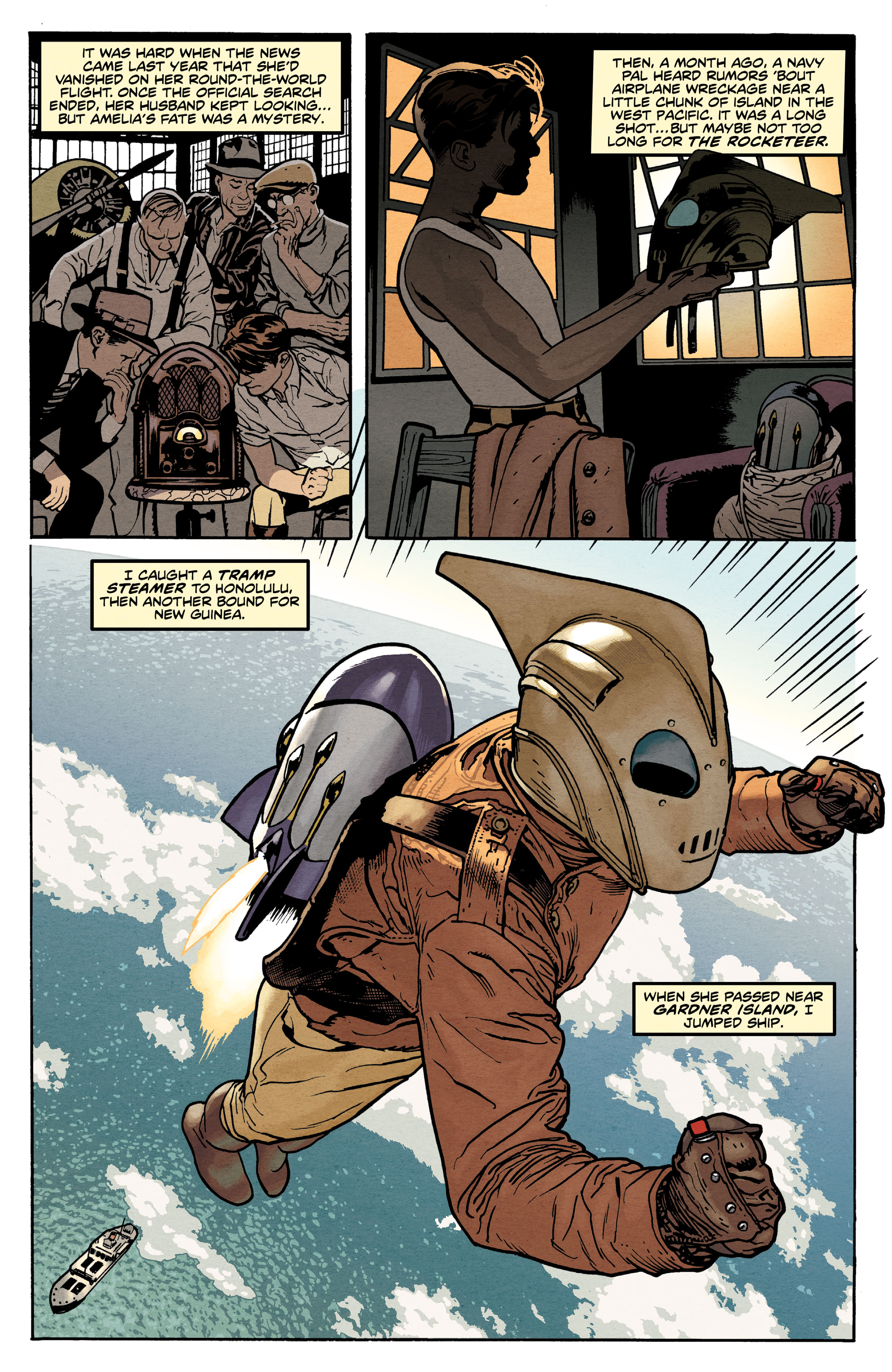 Read online The Rocketeer (2023) comic -  Issue # Full - 8
