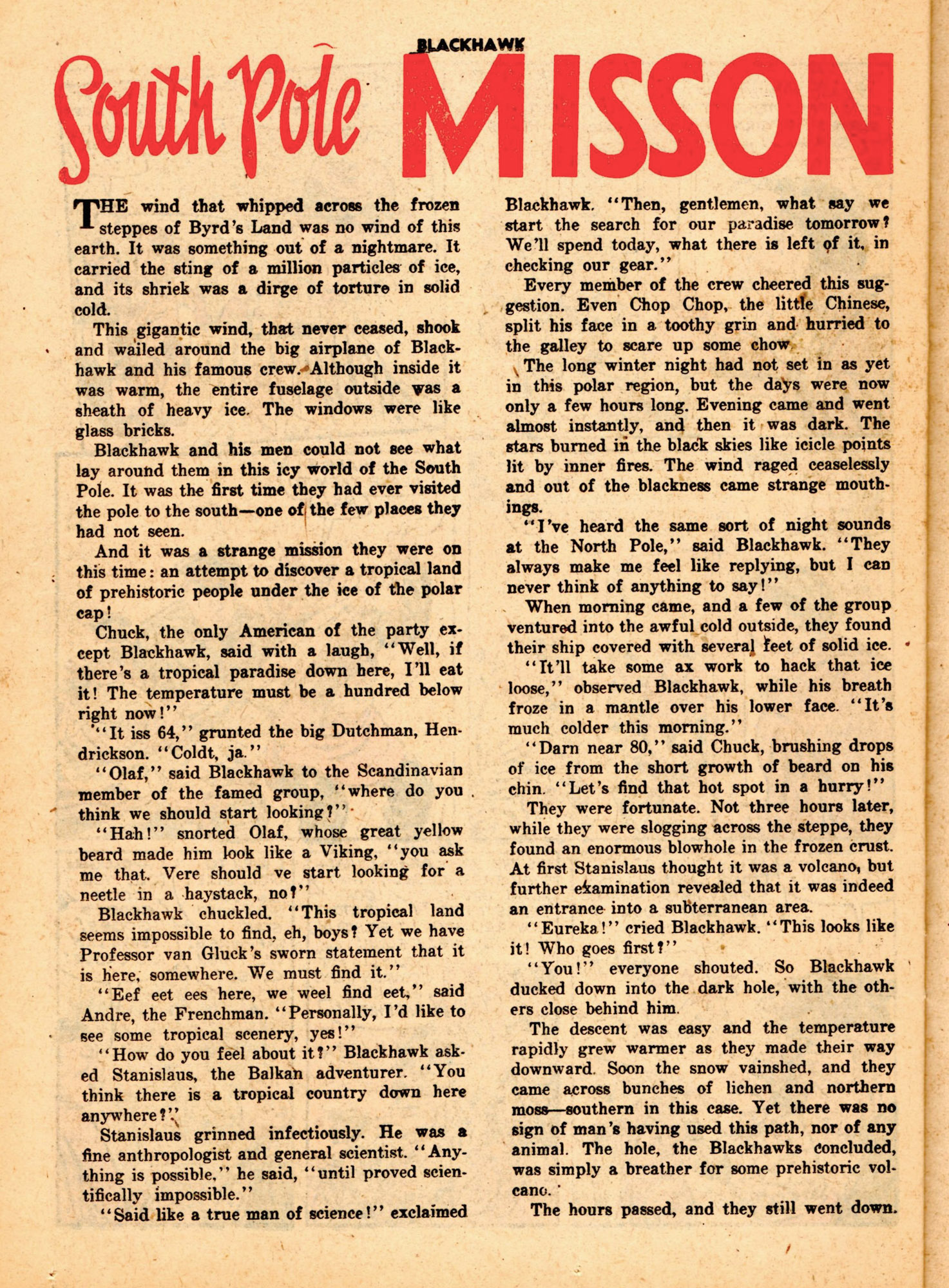 Read online Blackhawk (1957) comic -  Issue #21 - 34