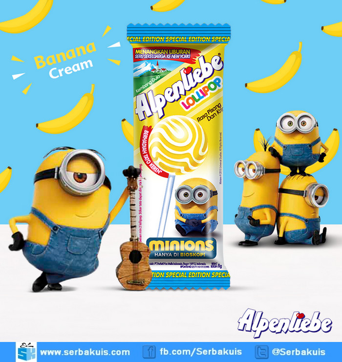 Promo Alpenliebe Lollipop Minions