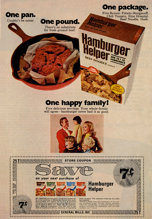 History's Dumpster Hamburger Helper