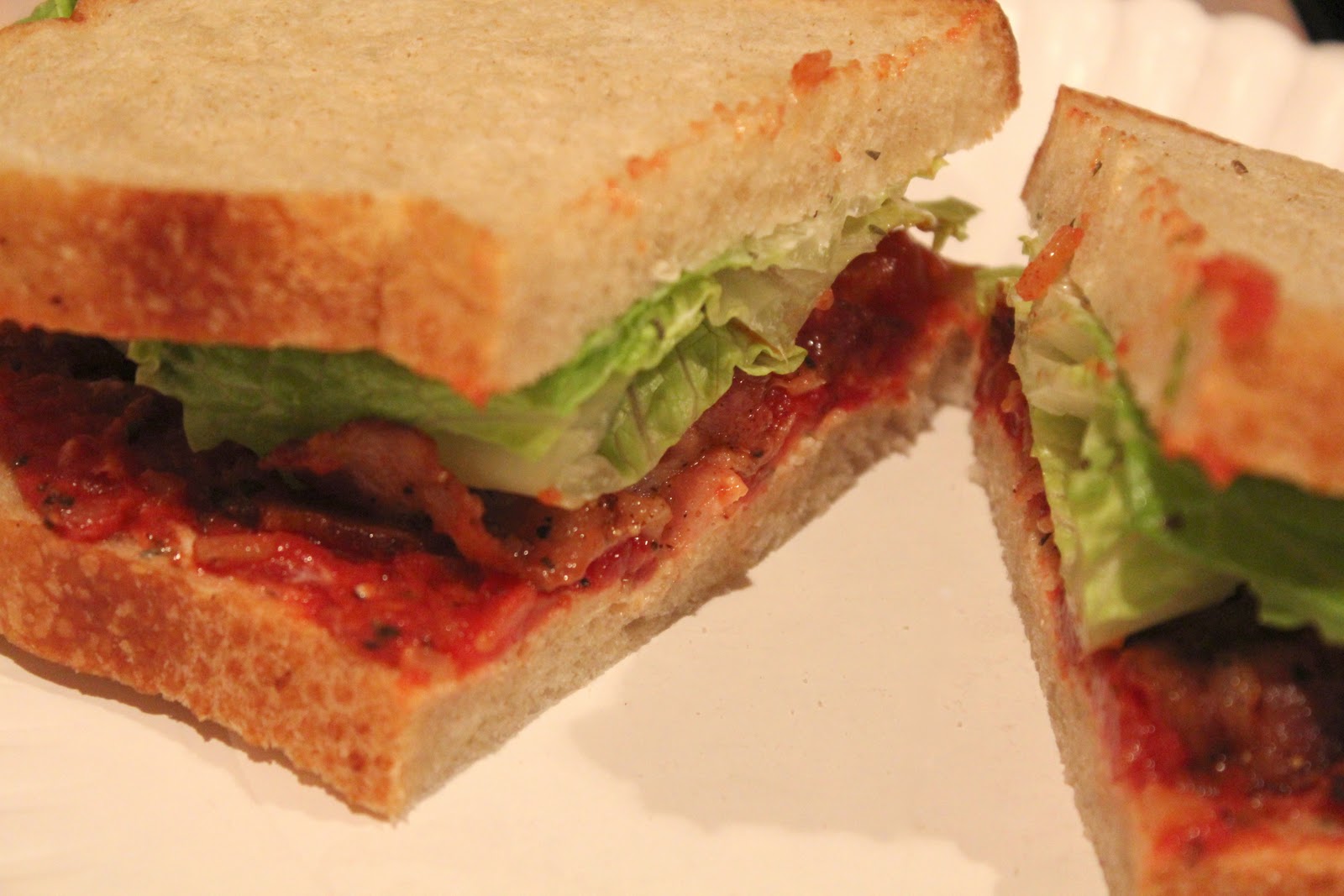 Cape Cod Scrapper Bacon Lettuce and Tomato Jam sandwich!