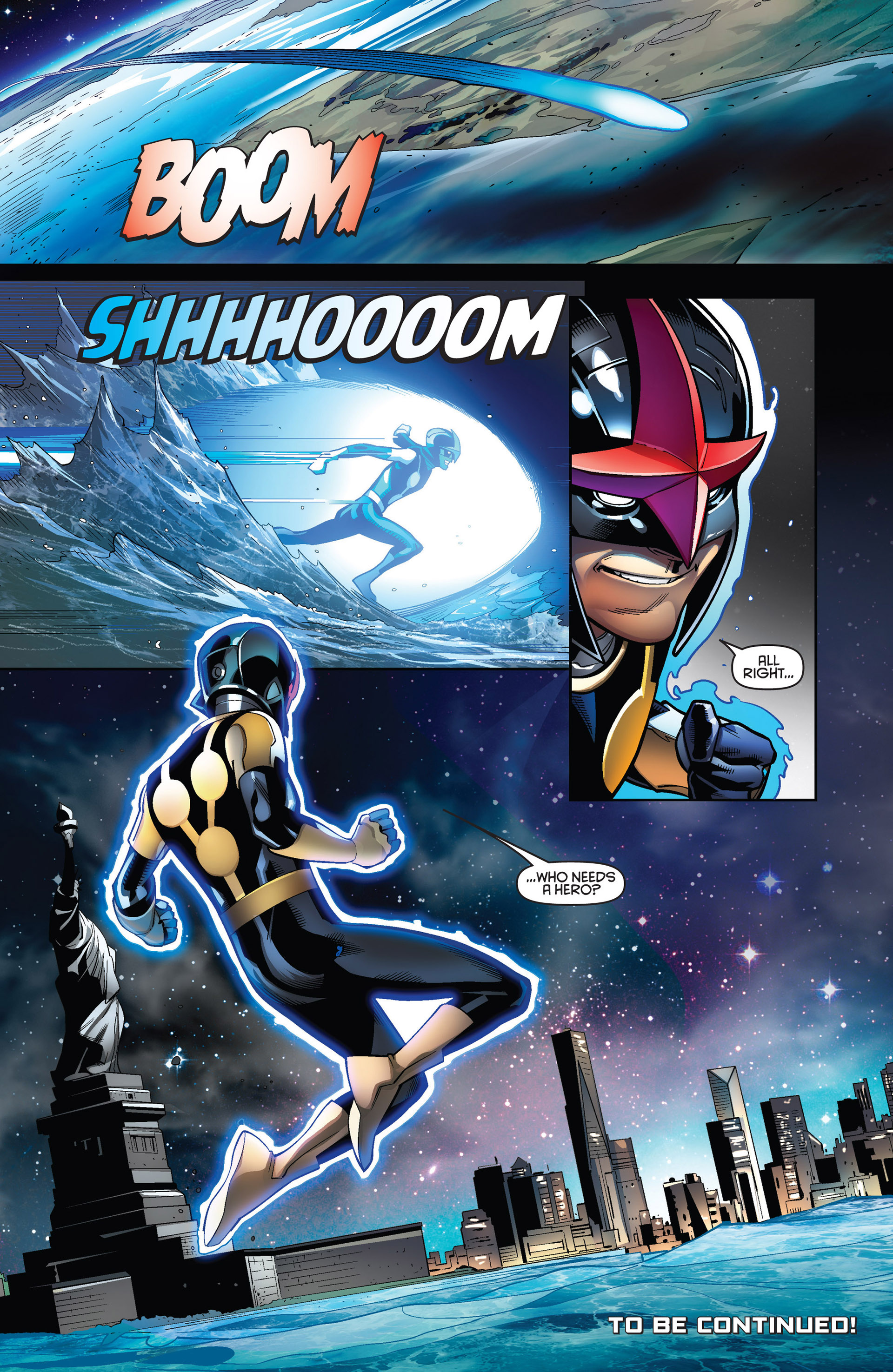 Read online Nova (2013) comic -  Issue #6 - 22
