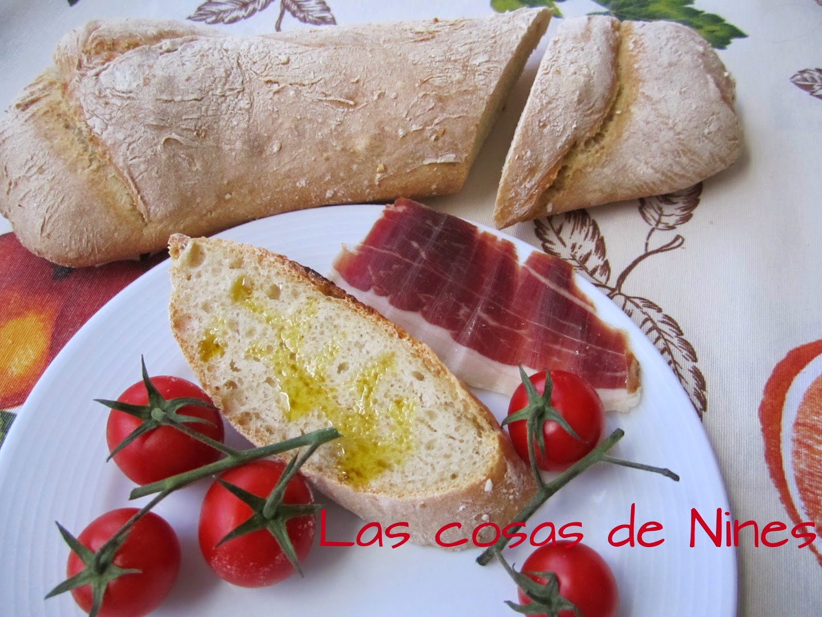 Las cosas de Nines: CHAPATA o CIABATTA