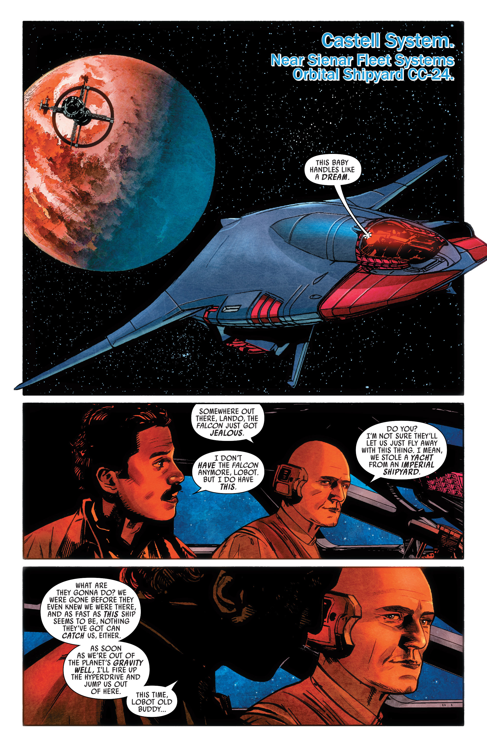 Read online Lando comic -  Issue #2 - 3