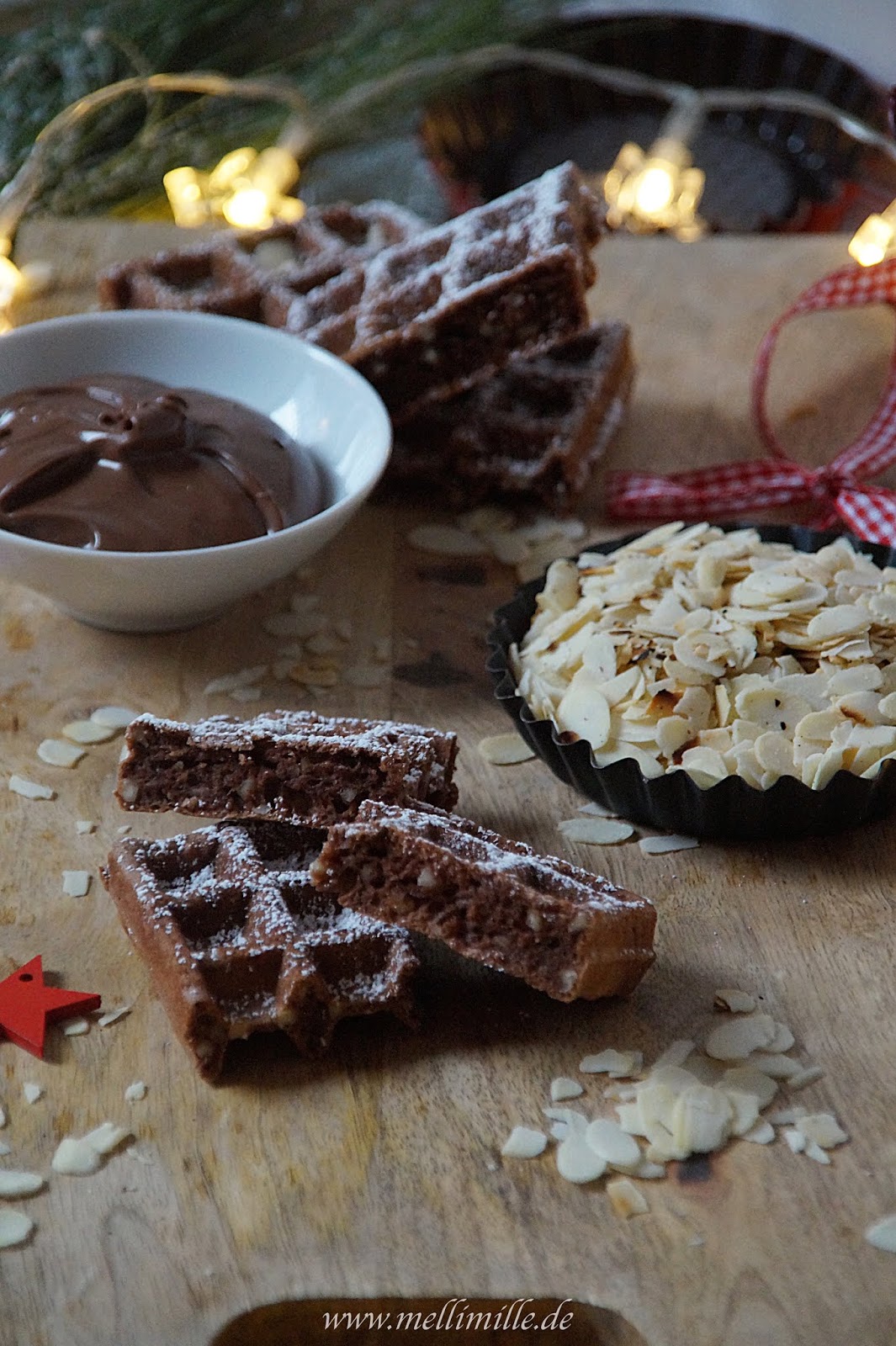 mellimille: Lebkuchenwaffeln // Pepparkakavåfflor