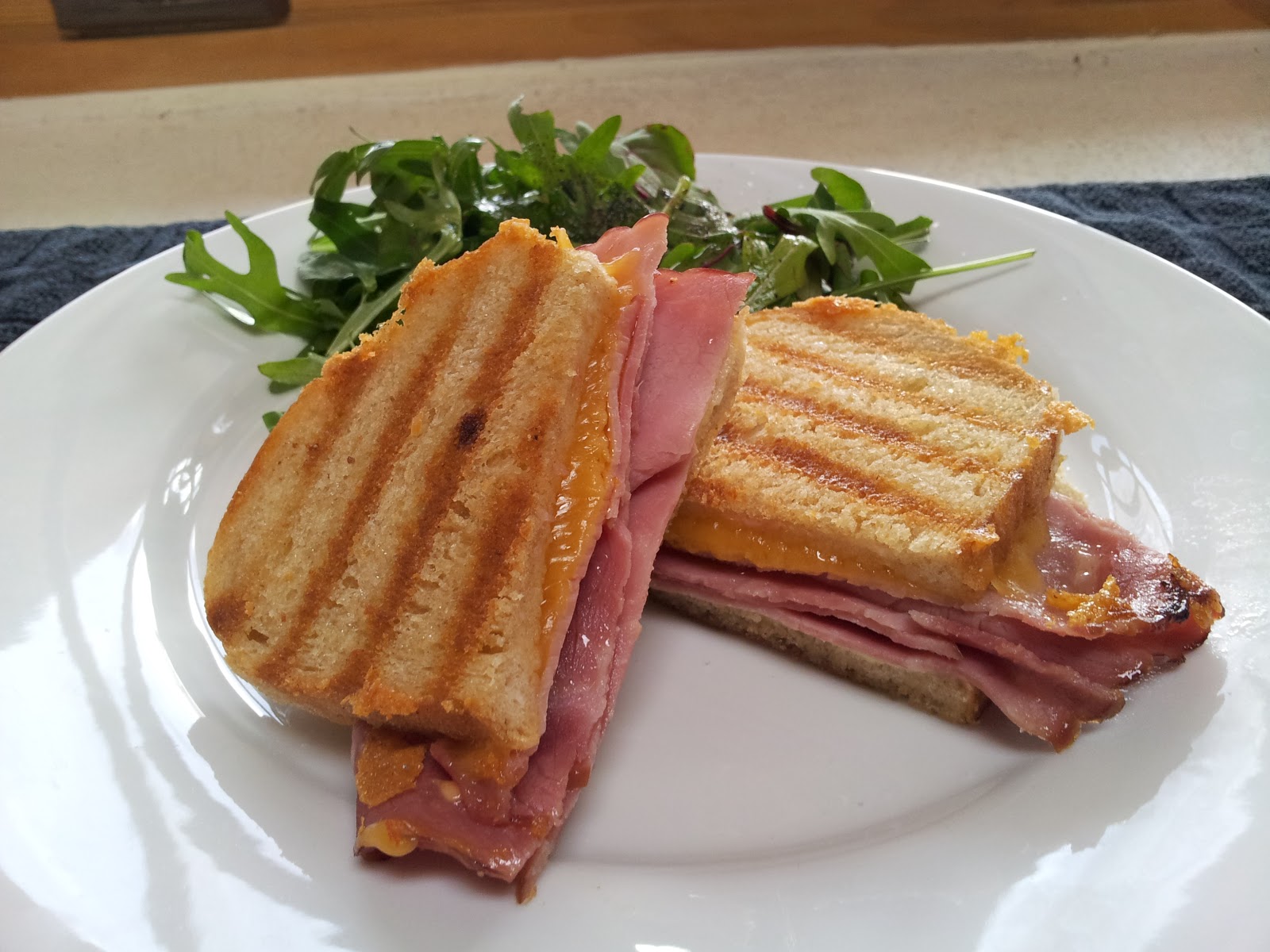 Napa Farmhouse 1885™ grilled ham and cheese sandwiches