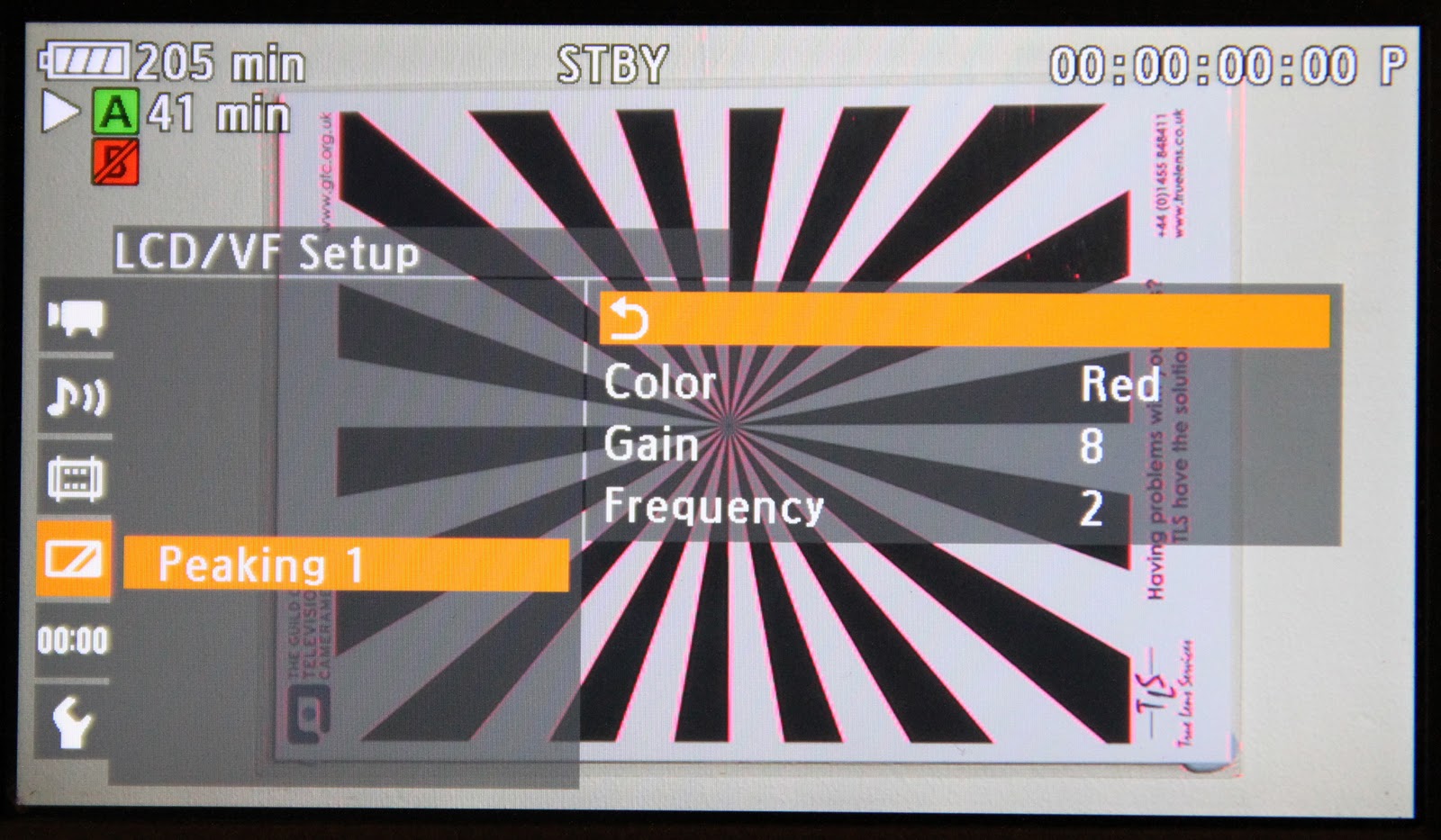Canon XF Notebook Training Course Notes What Is Peaking 