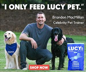 Celebrity Dog Trainer Brandon McMillan Trusts Lucy Pet Foods