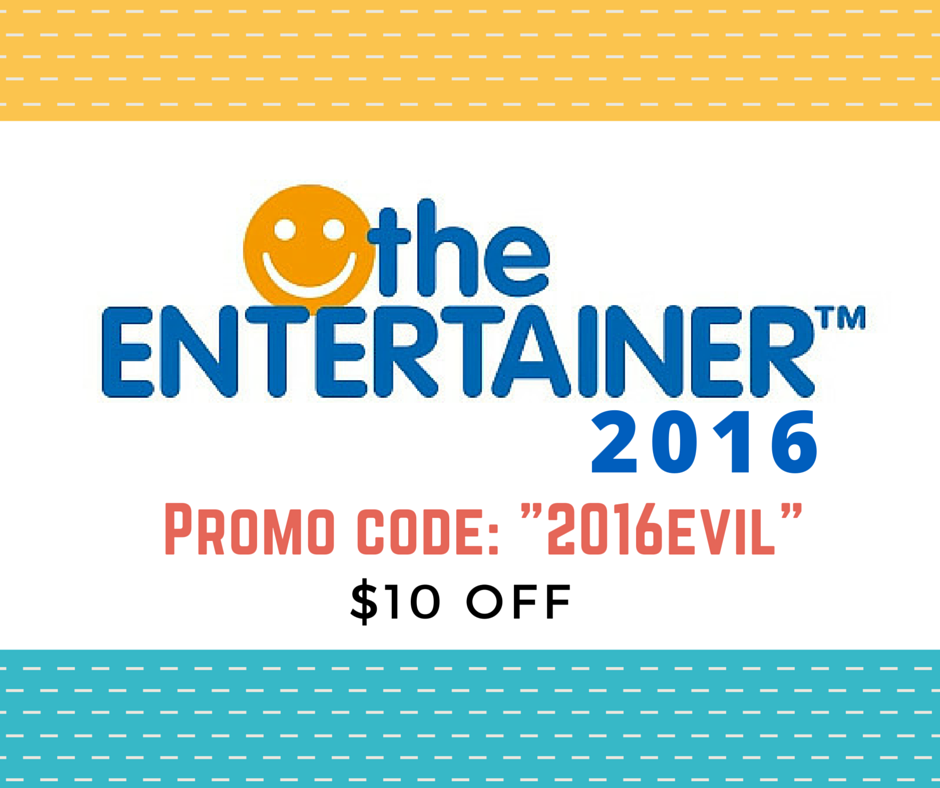 PROMO CODE Entertainer 2016 Singapore Review and Guide Talking Evilbean