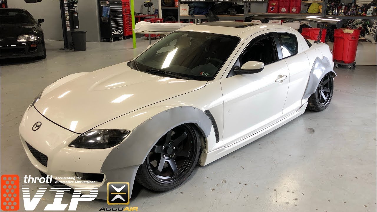 Tim Watch Bagging The Rx 8 Full Accuair Install W Mickey Evan Part 1 This Is Part One Of The Accuair Series For The Rx 8 Watch As Mickey And Evan Start This