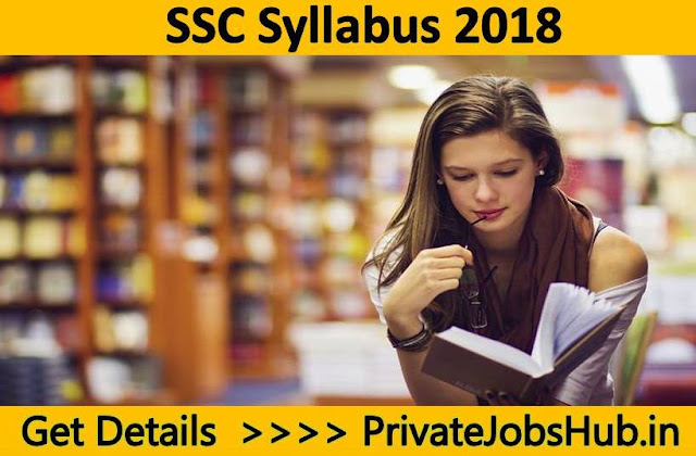 SSC Syllabus 2018 SSC Syllabus