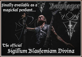 the sigillum blasfemiam divina.limited edition Unique necklace of Belphegor/'s official sigil
