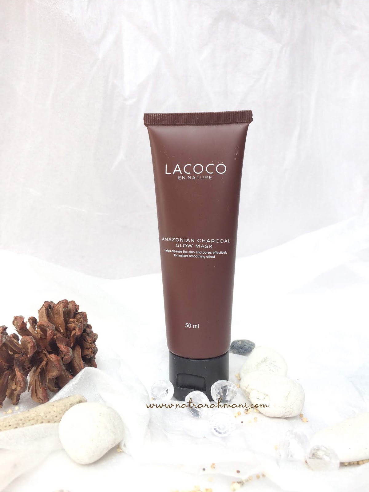 REVIEW LACOCO EN NATURE AMAZONIAN CHARCOAL GLOW MASK / Natrarahmani