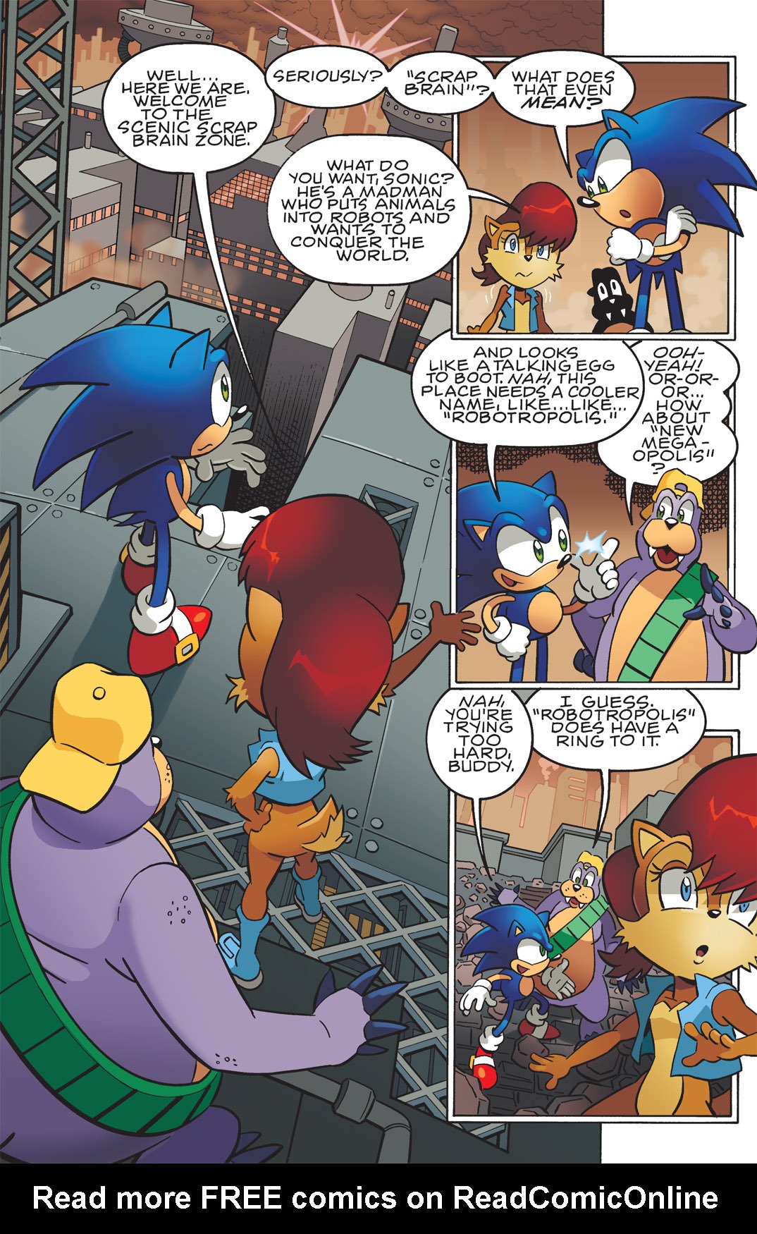 Read online Sonic The Hedgehog comic -  Issue #227 - 14