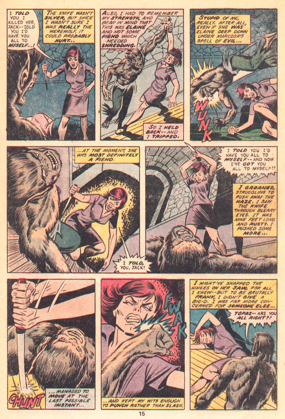 Read online Werewolf by Night (1972) comic -  Issue #36 - 10