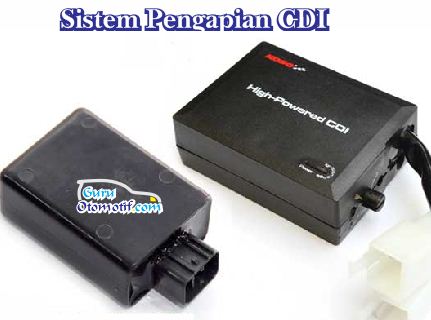 dunia otomotive: Cara Kerja Sistem Pengapian CDI (Capasitive Discharge