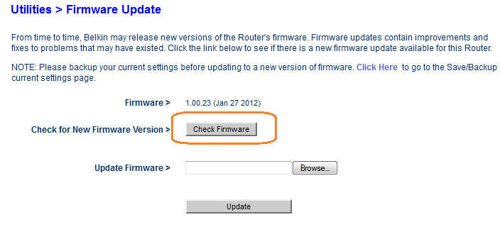 Update Belkin Router Firmware Amp Resolve Issues With Firmware