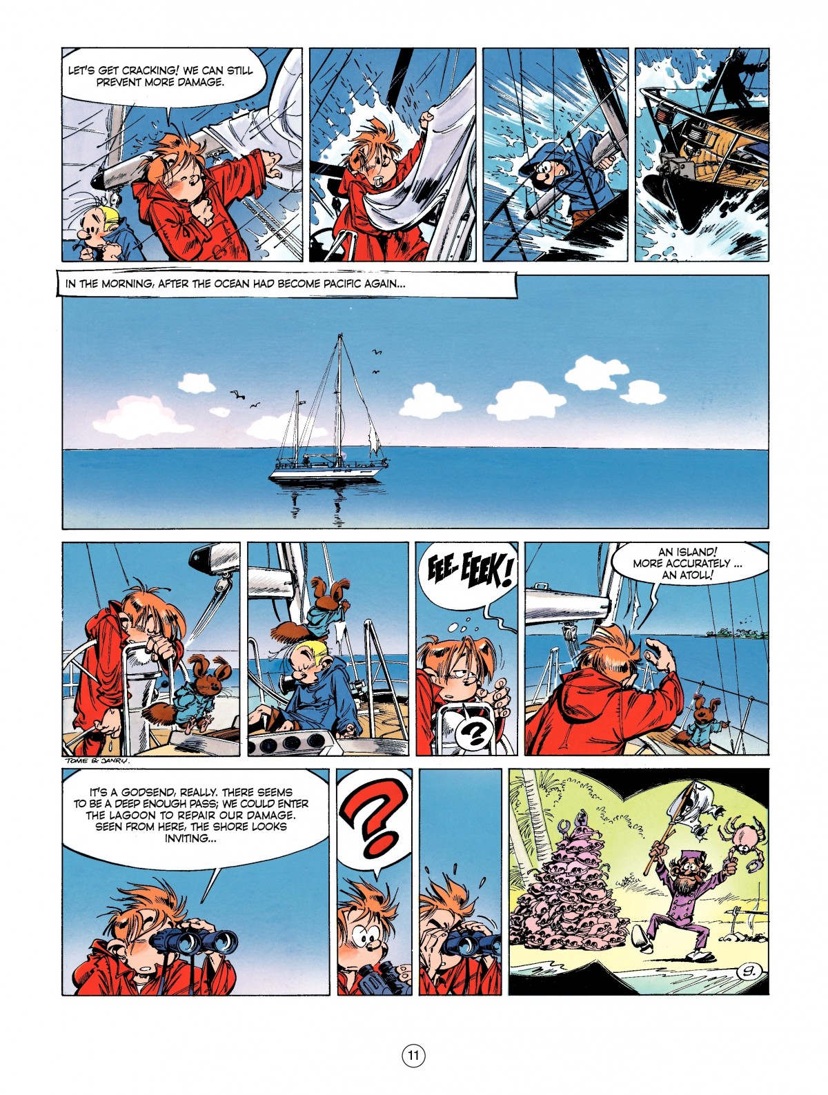 Read online Spirou & Fantasio (2009) comic -  Issue #8 - 11