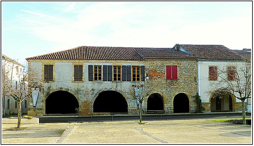 Geaune, bastide landaise