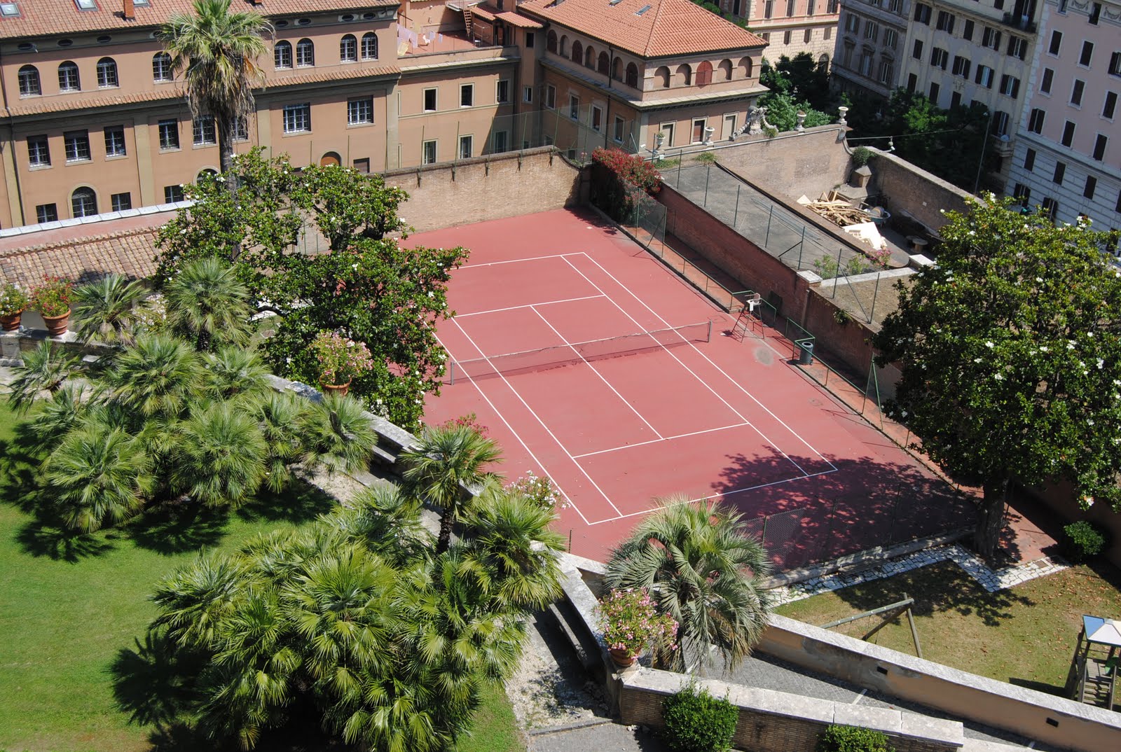 Orbis Catholicus Secundus The Vatican's Tennis Court