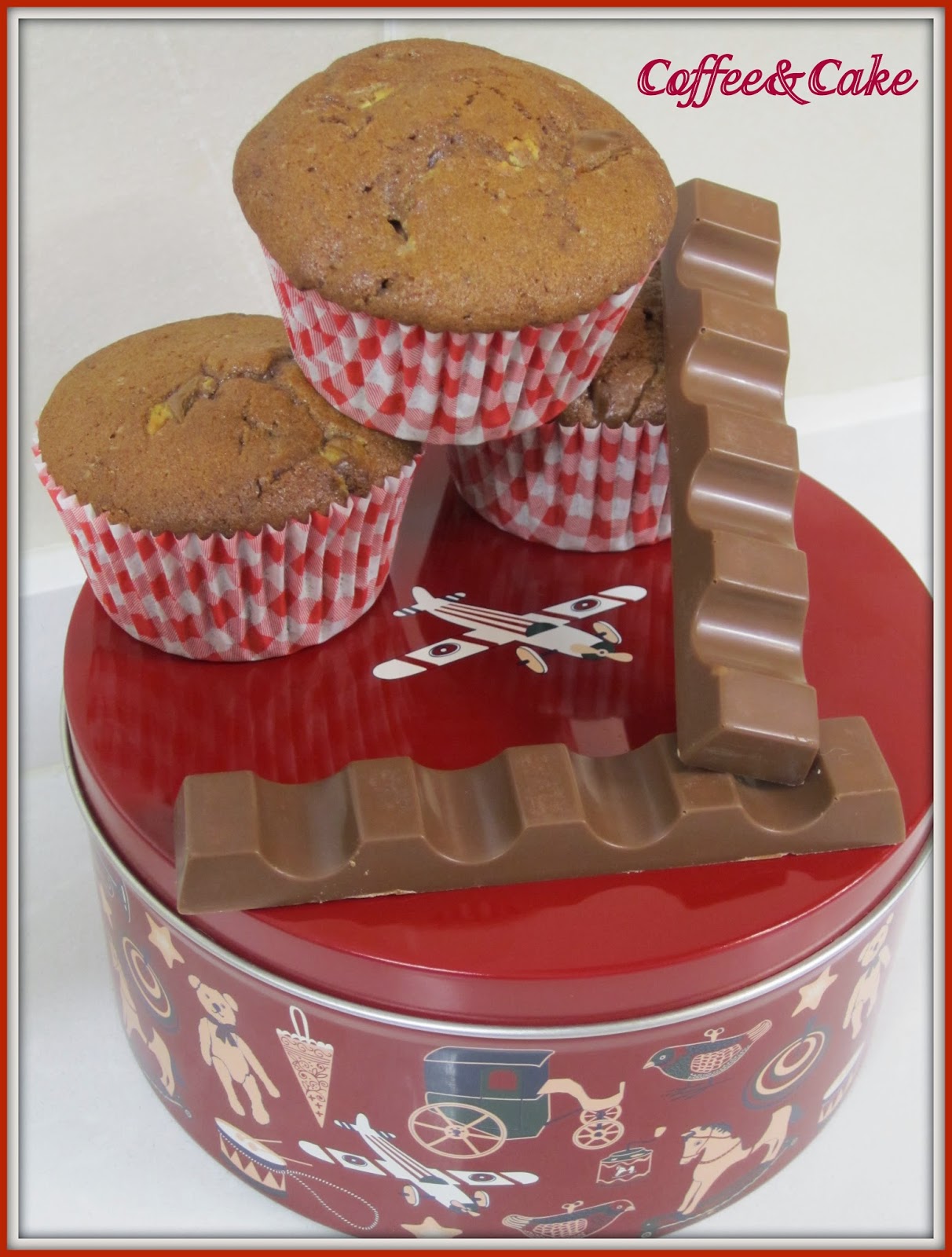 COFFEE&amp;CAKE: CUPCAKES DE KINDER CHOCOLATE