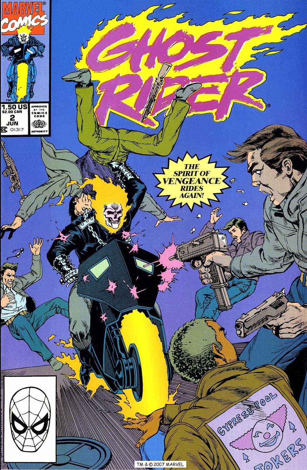 Read online Ghost Rider (1990) comic -  Issue #2 - 1