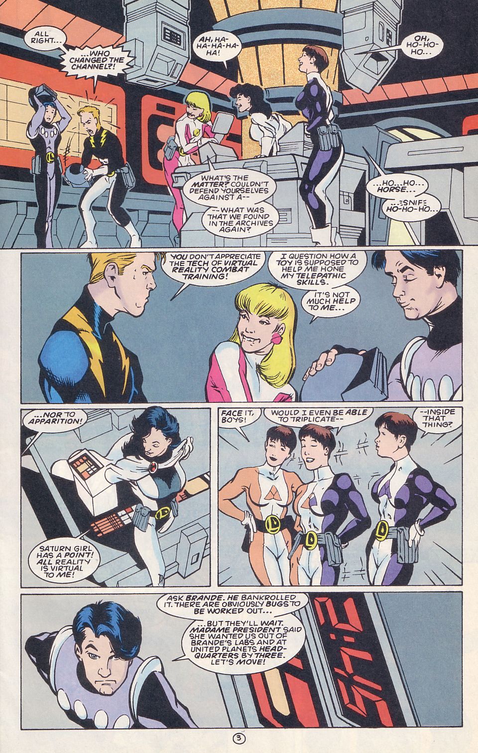 Legion of Super-Heroes (1989) 62 Page 3