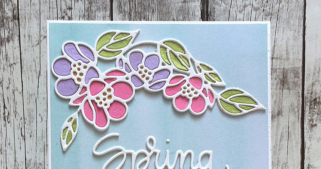 Sending Hugs: Spring Flower Clusters