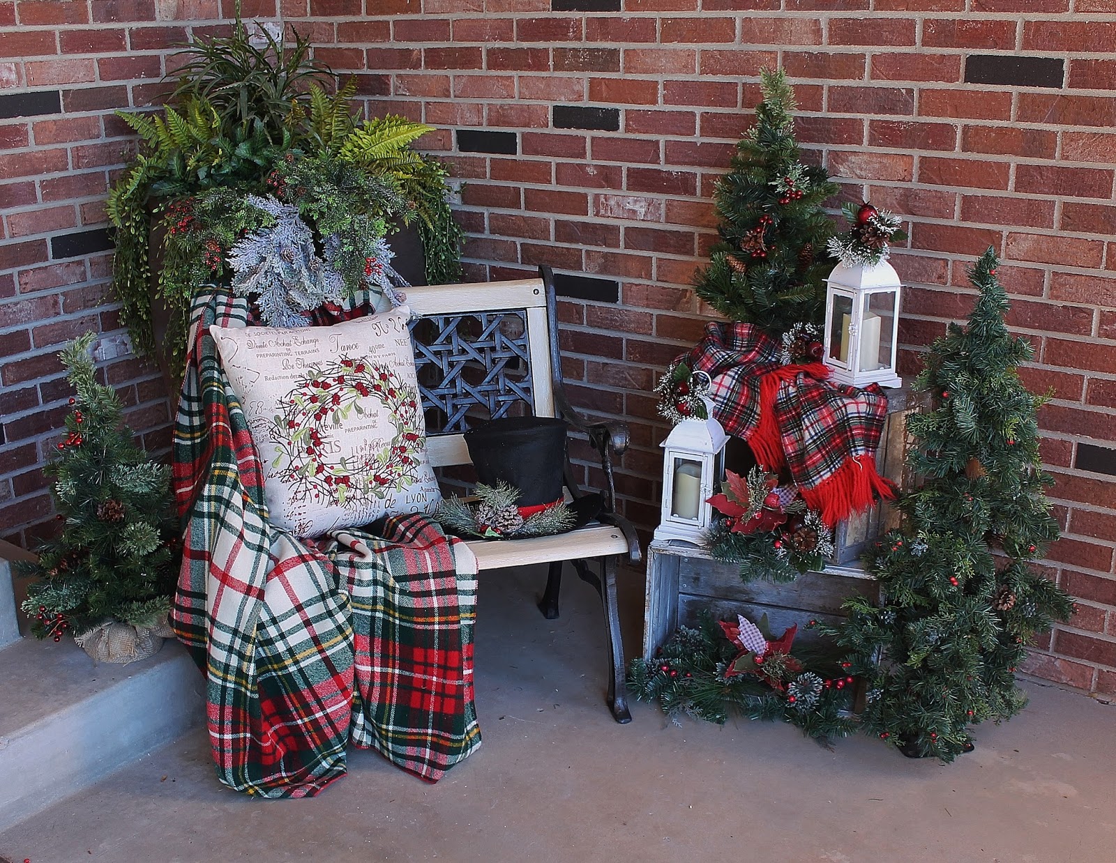 Southern Seazons Christmas front porch part 1