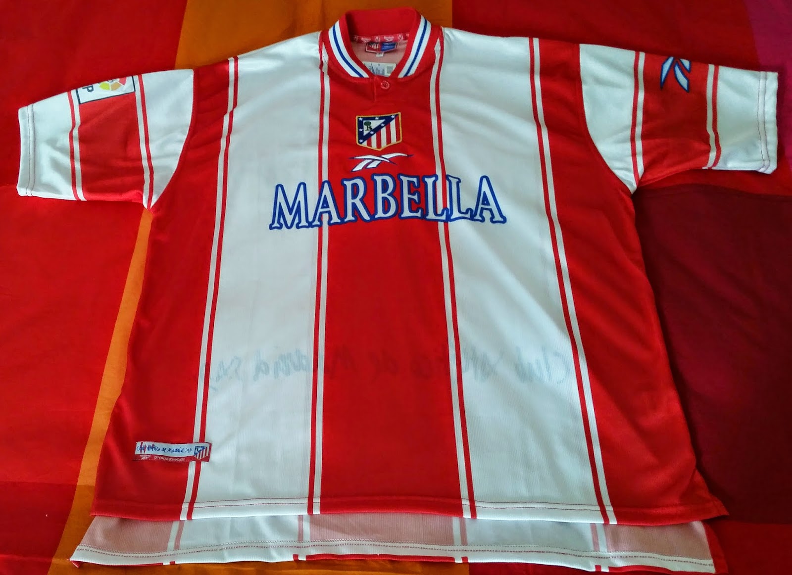 Camisetas del Atlético de Madrid 1999 2000