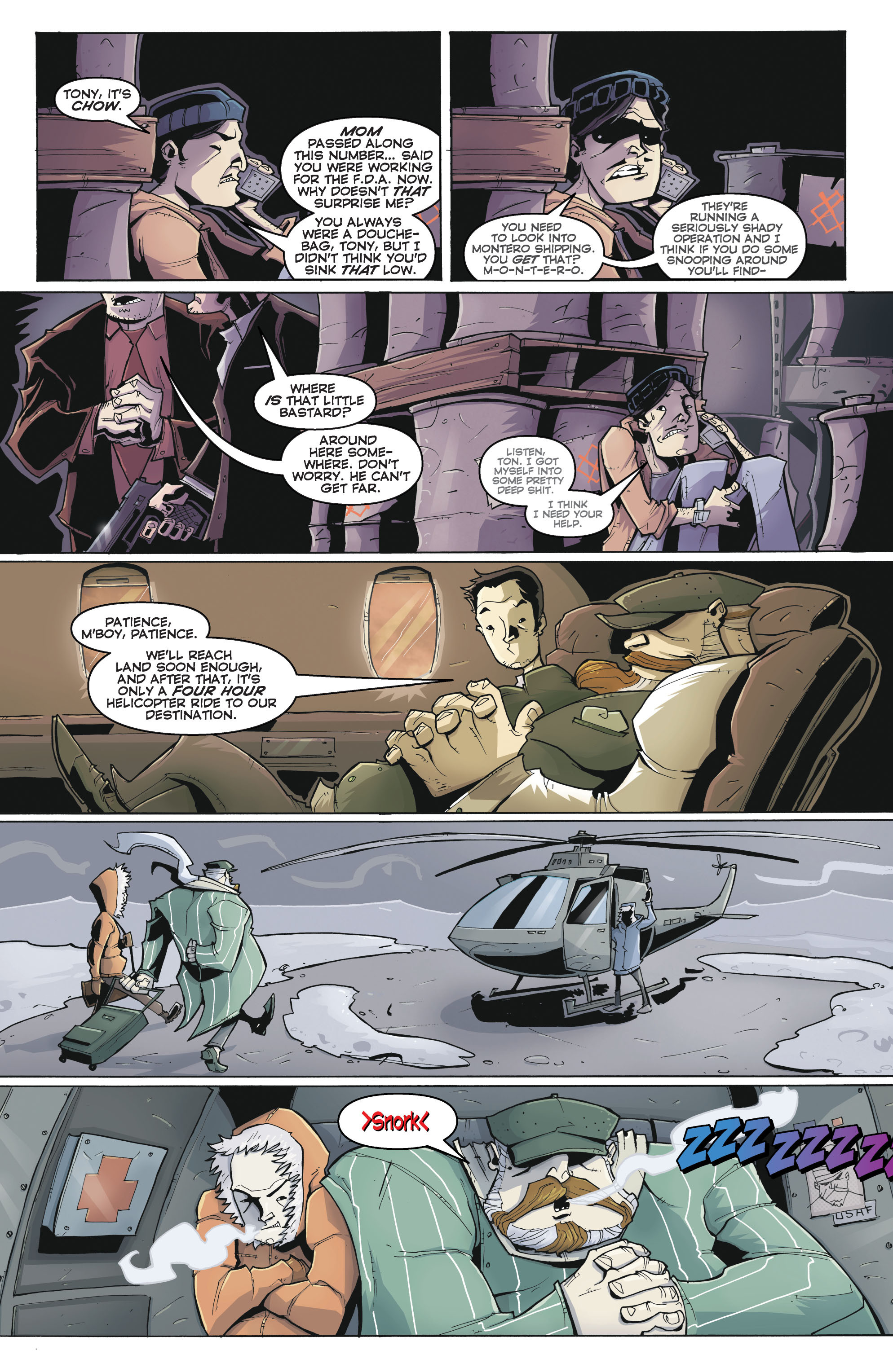 Read online Chew comic -  Issue #4 - 12